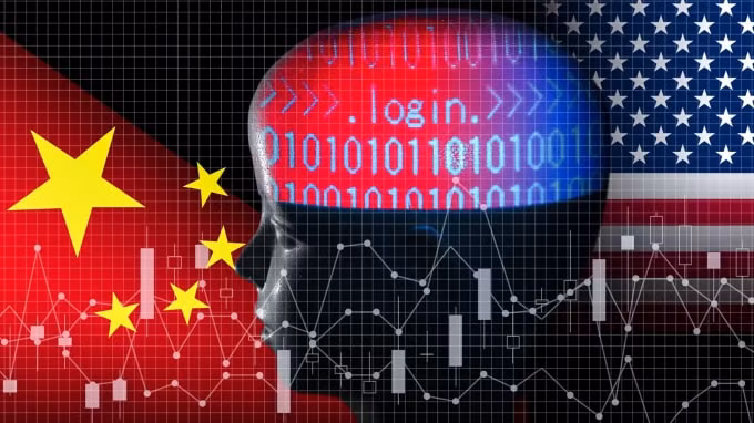 Năm 2020, lần đầu tiên Trung Quốc dẫn trước Hoa Kỳ về AI trong các bài báo học thuật. Ảnh: Nikkei