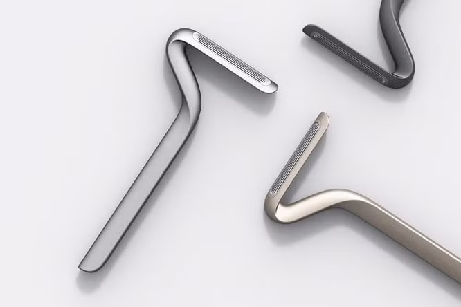 Một chiếc dao cạo với thiết kế độc đáo mang tên The Silk Razor từ Guoyin Li.