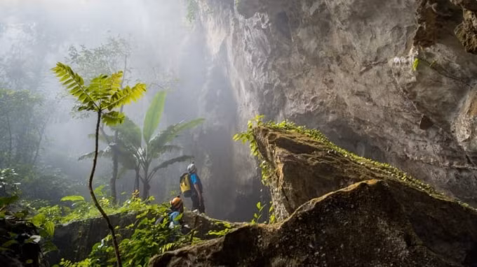 Hang Sơn Đoòng thậm chí có cả khu rừng rậm bên trong.
