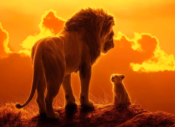 Hình ảnh rực rỡ và mãn nhãn của The Lion King 2019 - Ảnh: Disney