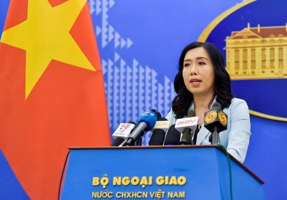nguoi phat ngon bo ngoai giao le thi thu hang duoc bo nhiem lam thu truong bo ngoai giao hinh 1