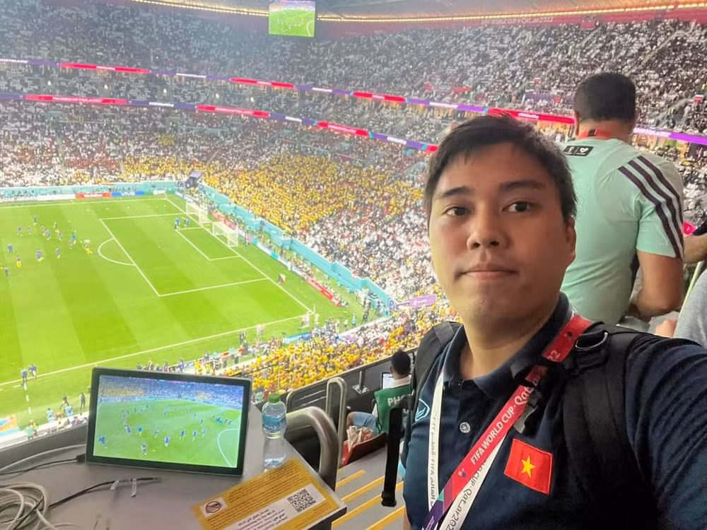 phong vien the thao va cau chuyen tac nghiep tai world cup 2022 hinh 1