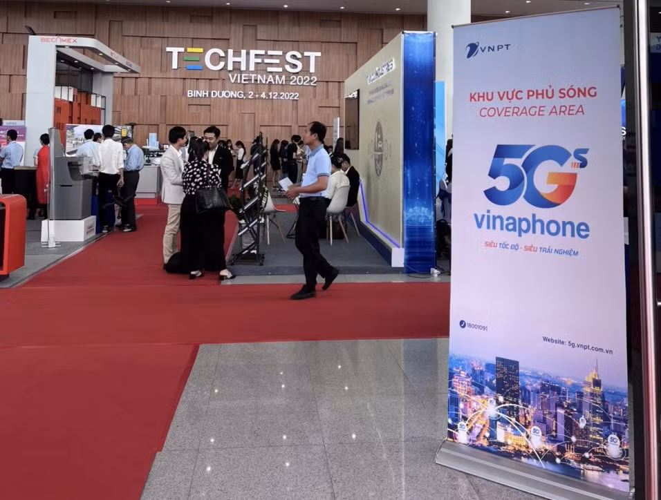 techfest viet nam 2022 voi man trinh dien cua cac thiet bi tien tien nhat bang cong nghe 5g cua vinaphone hinh 1