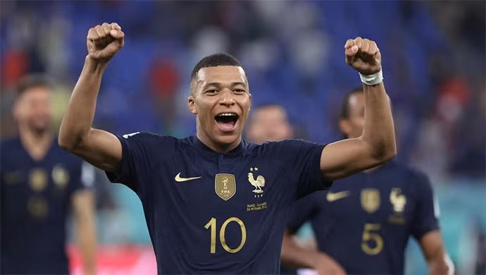 mbappe lap cu dup dua dt phap vao tu ket world cup 2022 hinh 8
