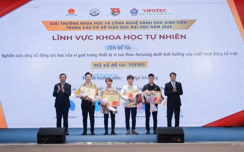 250 de tai doat giai thuong khcn sinh vien nam 2022 hinh 1