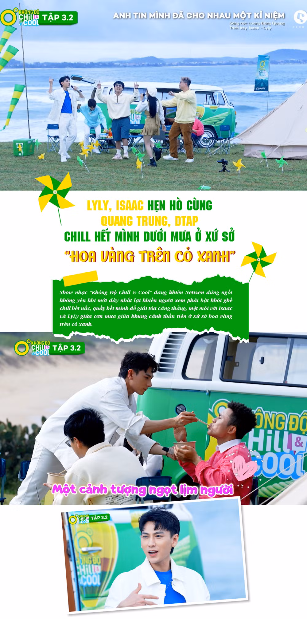 lyly isaac hen ho cung quang trung dtap chill het minh duoi mua o xu so hoa vang tren co xanh hinh 1