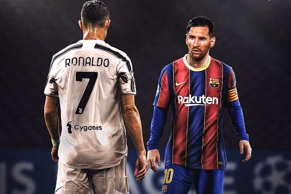 Ronaldo và Messi không còn nằm trong Top 10 cầu thủ được định giá cao nhất. Ảnh: internet