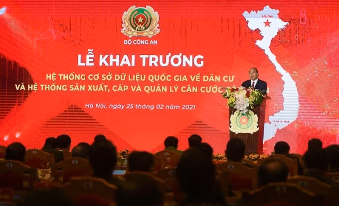 Thủ tướng Nguyễn Xuân Phúc phát biểu tại buổi lễ.