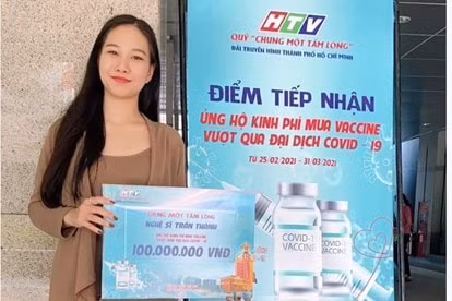 Trấn Thành ủng hộ 100 triệu đồng mua vắc xin Covid-19 (Ảnh: HTV cung cấp)