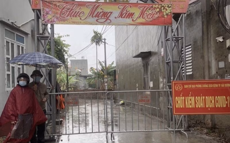 24 hộ dân ở TP. Hải Dương kết thúc cách ly. Ảnh: TL