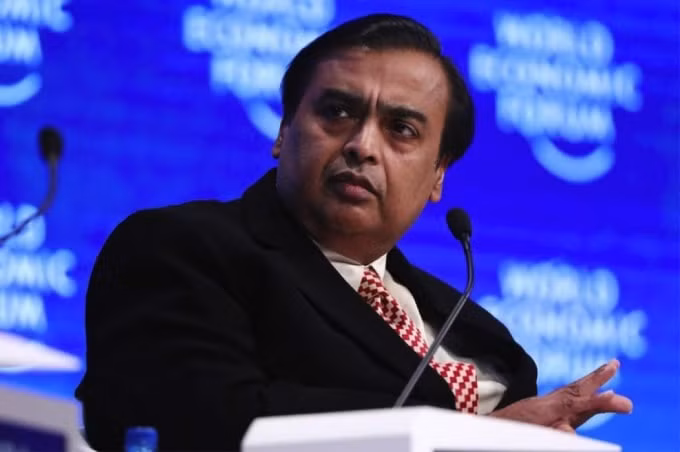 Tỷ phú giàu nhất châu Á Mukesh Ambani – Chủ tịch Tập đoàn Reliance Industries. Ảnh: Getty