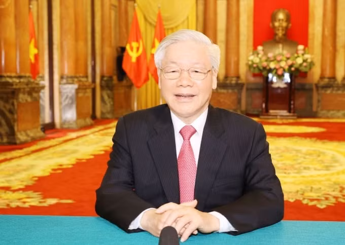 Tổng Bí thư Ban Chấp hành Trung ương Đảng Cộng sản Việt Nam Nguyễn Phú Trọng.