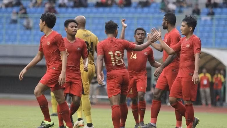 Đội tuyển U22 Indonesia bị cấm đá giao hữu vì thể lực yếu. Ảnh: internet