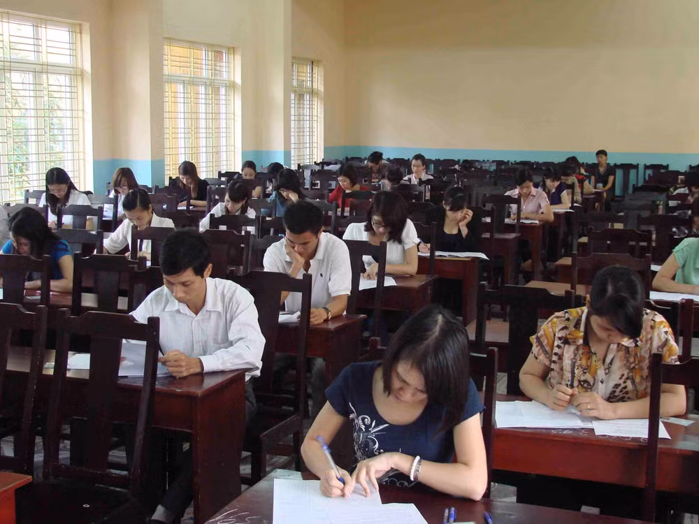 Thi tuyển công chức Hà Nội. Ảnh: minh họa