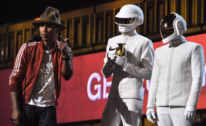 Daft Punk từng thắng lớn tại giải thưởng Grammy 2014 với bốn kèn vàng.