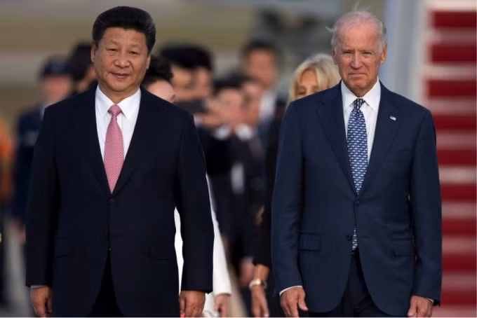 Chủ tịch Trung Quốc Tập Cận Bình và Tổng thống Mỹ Joe Biden. Ảnh: Getty