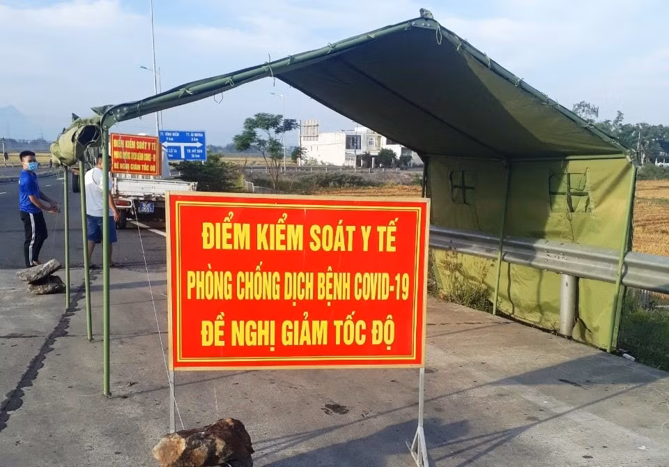 Tỉnh Khánh Hòa thành lập 5 trạm kiểm soát để phòng chống dịch Covid-19. Ảnh: minh họa