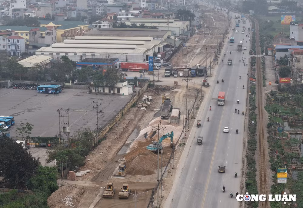 ha noi cai tao nang cap gan 5km duong quoc lo 1a 15 nam chua xong hinh 6