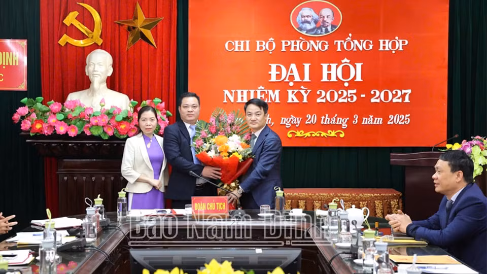 nam dinh 3851 chi bo truc thuoc dang uy co so hoan thanh dai hoi nhiem ky 2025 2027 hinh 1