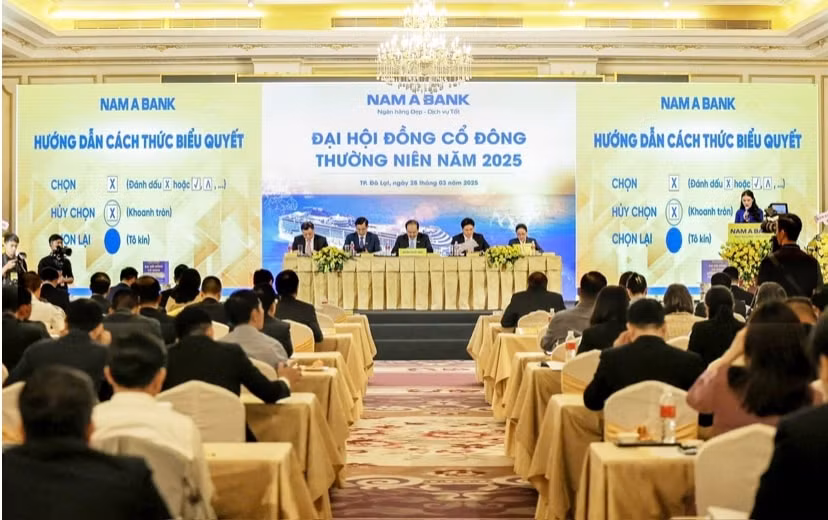 nam a bank dat muc tieu loi nhuan 5000 ty dong chia co tuc 25 hinh 3