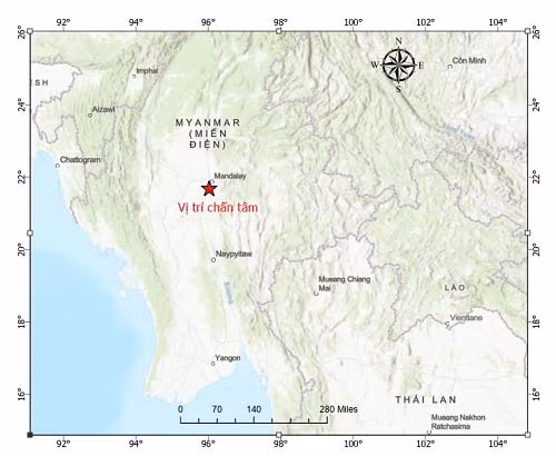 dong dat 73 do richter tai myanmar ha noi rung lac hinh 1
