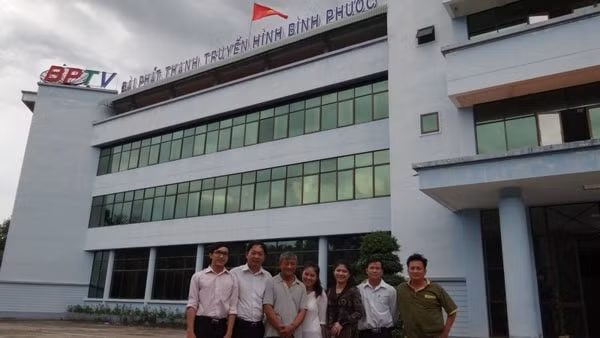 Trụ sở Đài Phát thanh - Truyền hình Bình Phước. Ảnh: TL