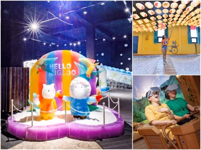 Khu nhà băng Hello Igloo – khu vui chơi giải trí phức hợp Hàn Quốc đầu tiên có mặt ở Nha Trang mới được khánh thành