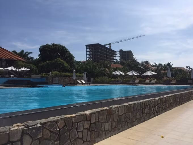 Một góc dự án đang đầu tư xây dựng tại Khu du lịch quốc gia Mũi Né - TP.Phan Thiết
