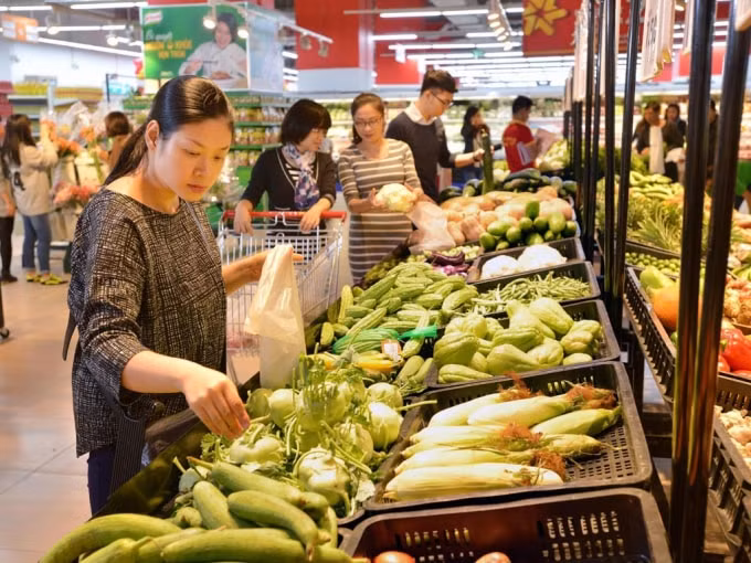 Hệ thống bán lẻ của Saigon Co.op. Ảnh TTXVN