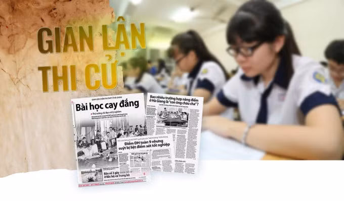 Bộ GD&ĐT: Đã hủy quyết định xem xét kỷ luật 13 cán bộ liên quan gian lận thi cử 2018. Ảnh minh họa