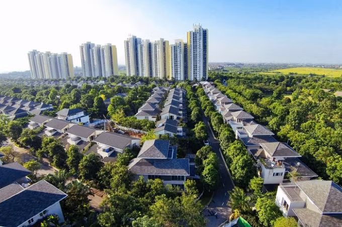 Dự án Ecopark tại huyện Văn Giang (Hưng Yên) bị người dân khiếu nại. Ảnh: internet