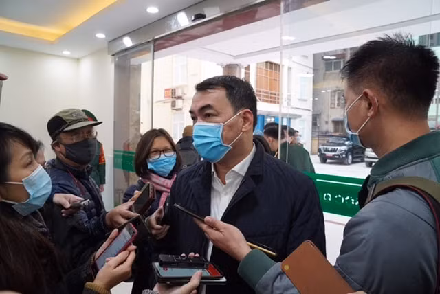Tiến sĩ Nguyễn Ngô Quang, Phó cục trưởng Cục Khoa học Công nghệ và đào tạo (Bộ Y tế) - ảnh Trinh Phúc.