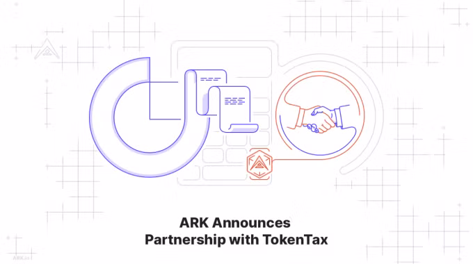 Hệ sinh thái ARK thông báo quan hệ đối tác với TokenTax. Ảnh: ArkEcosystem