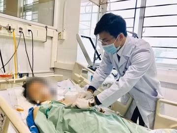 Ngày thứ 3 sau mổ, bệnh nhân tỉnh táo, sức khỏe phục hồi tốt. (ẢNH: BVCC)