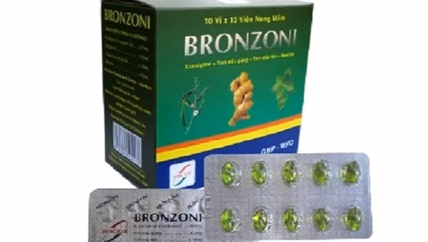 Viên nang mềm Bronzoni bị thu hồi