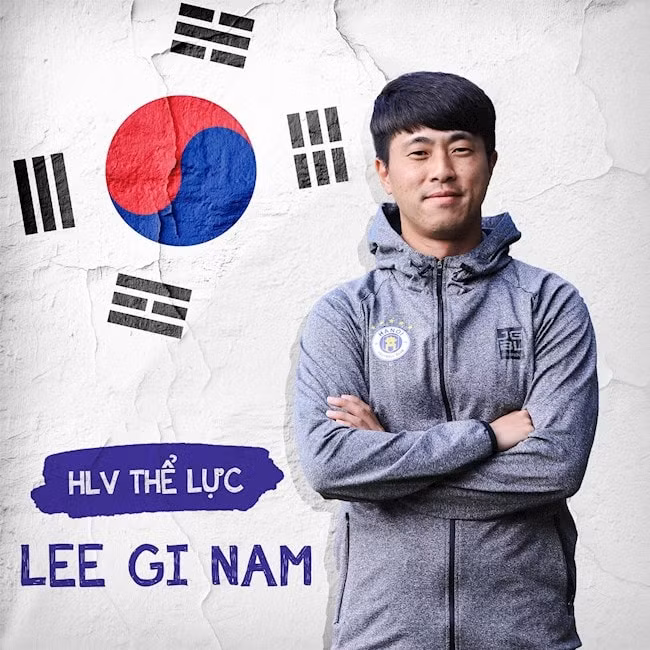 Hà Nội FC có bản hợp đồng mới với chuyên gia thể lực người Hàn Quốc, Lee Gi Nam. Ảnh: vtc.vn
