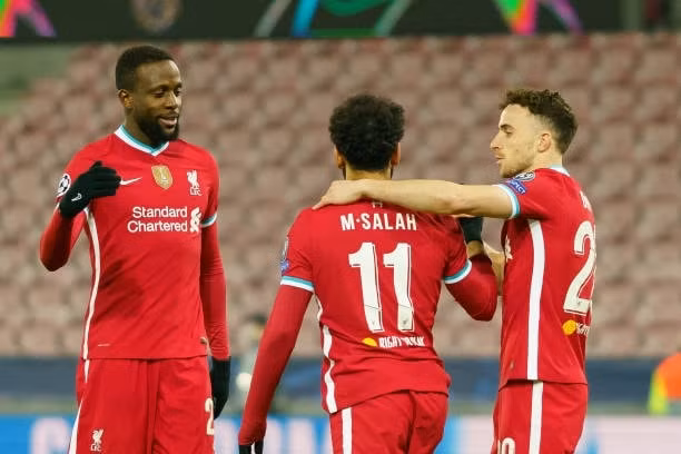 Ở những phút đầu tiên, Salah đưa Liverpool vươn lên dẫn trước. Ảnh: thethao247.vn