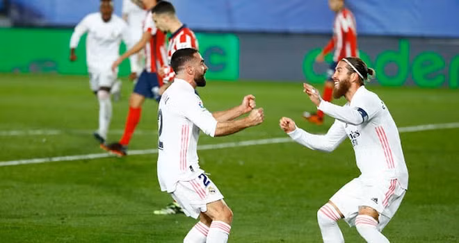 CLB Real Madrid đã giành chiến thắng thuyết phục trước Atletico. Ảnh: thethaovanhoa.vn