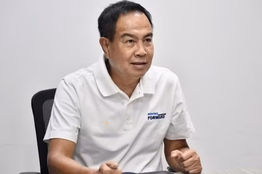 Chủ tịch Liên đoàn Bóng đá Thái Lan Somyot Poompanmoung. Ảnh: internet