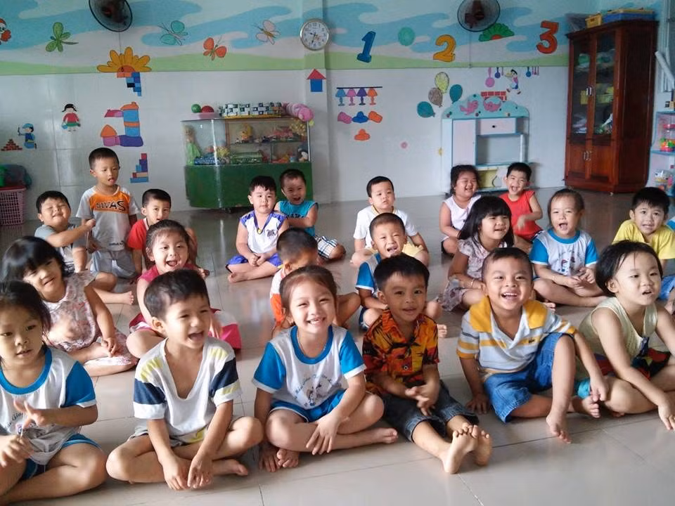 Hiện tại 75% trường mầm non Hải Phòng chưa cấp Giấy chứng nhận quyền sử dụng đất. Ảnh: internet.