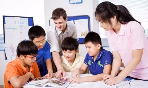 Tỉnh Hải Dương sẽ triển khai học tiếng Anh với giáo viên nước ngoài. Ảnh: internet.