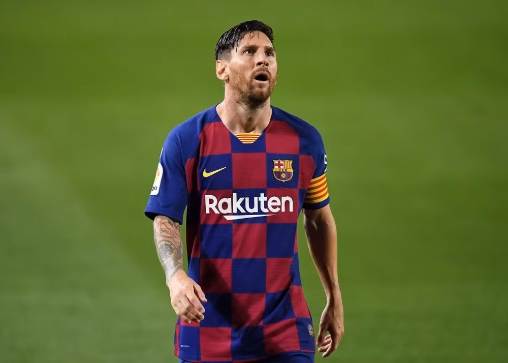 Cầu thủ Messi ‘chính thức’ hủy bản hợp đồng với Barcelonae. Ảnh: internet.