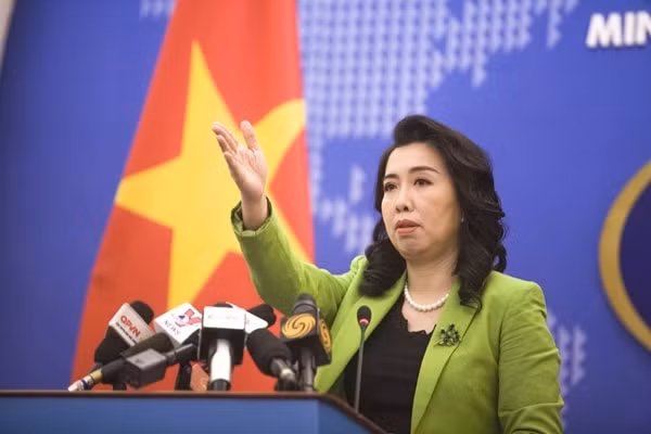 Người phát ngôn Bộ Ngoại giao Việt Nam Lê Thị Thu Hằng