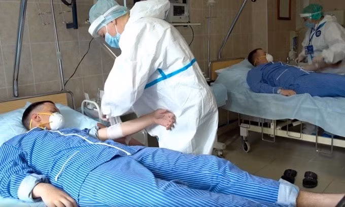 BN 1015 lây nhiễm chéo ở bệnh viện Ung bướu Đà Nẵng, khiến 4 người cùng phòng mắc COVID-19. Ảnh: TL.