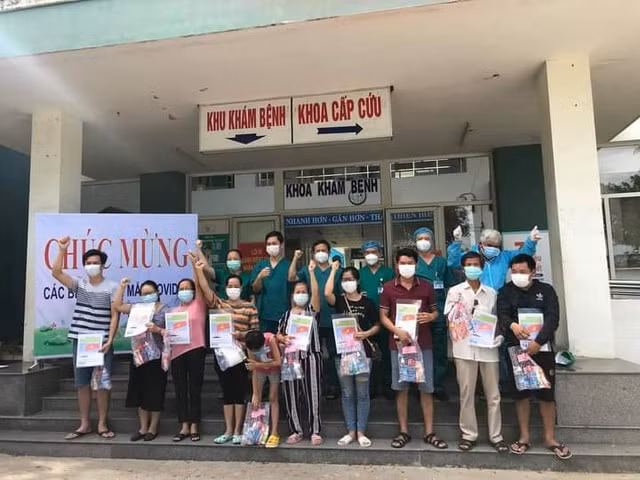 Đà Nẵng công bố 10 bệnh nhân mắc Covid-19 khỏi bệnh. Ảnh: TL.