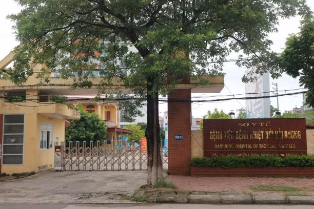 Bệnh viện Bệnh nhiệt đới Hải Dương- Nơi bệnh nhân đang cách ly, điều trị