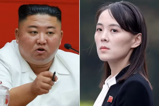 Ông Kim Jong-un và bà Kim Yo-jong. Anh: AFP