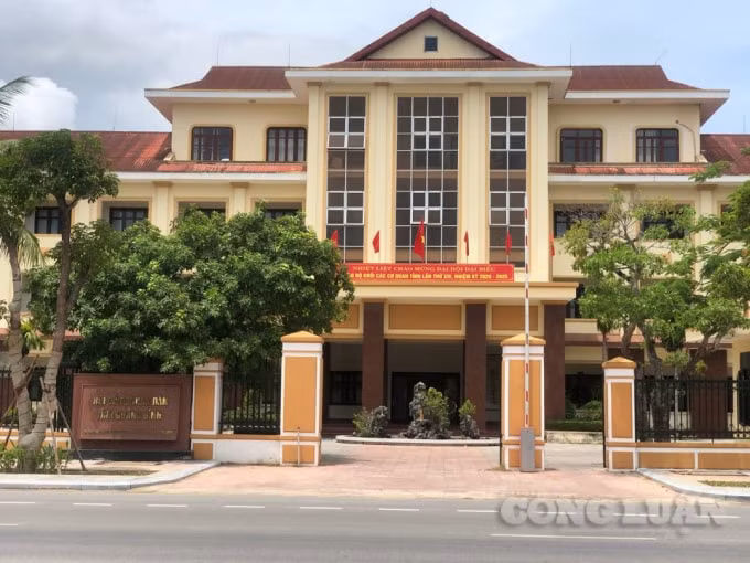 Trụ sở HĐND tỉnh Quảng Bình.