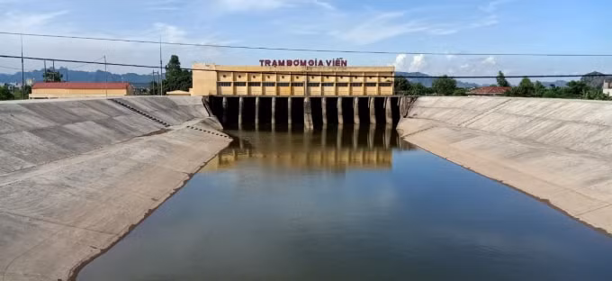 Công trình cải tạo, nâng cấp hệ thống trạm bơm Gia Viễn và mở rộng hệ thống tưới tiêu các xã phía đông trạm bơm Gia Viễn.
