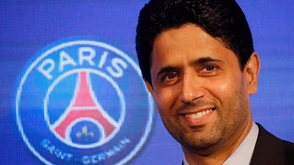 Chủ tịch Nasser Al-Khelaifi sẽ thưởng lớn cho các cầu thủ PSG nếu vô địch. Ảnh: internet.